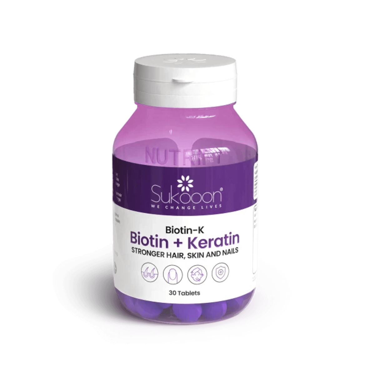 BIOTIN-K (Biotin + keratin) | Stronger Hair, Skin & Nails