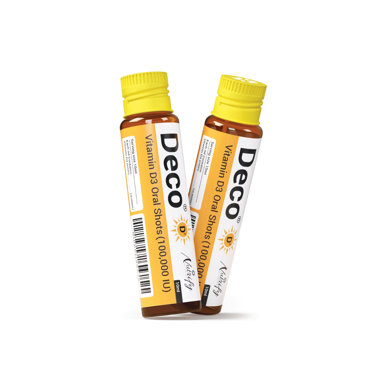 DECO Vitamin D3 Oral Shots (100,000 IU))